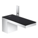 Umývadlová batéria Hansgrohe Axor MyEdition s clic-clacom chróm/čierne sklo 47010600
