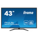 iiyama ProLite/X4373UHSU-B1/42,5"/VA/4K UHD/60Hz/3ms/Black/3R