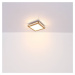 LED stropné svietidlo Karla square 30x30 cm