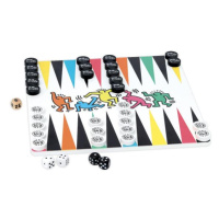 Vilac Dáma a backgammon Keith Haring