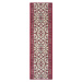 AKCE: 80x200 cm Běhoun Basic 105494 Red Creme - 80x200 cm Hanse Home Collection koberce