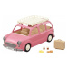 Sylvanian family Rodinné auto ružové Van