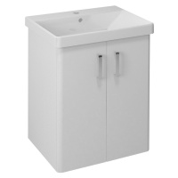 SAPHO - THEIA umývadlová skrinka 56,4x70x44,2cm, 2x dvierka, biela TH062-3030