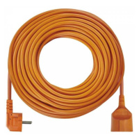EMOS Predlžovací kábel – spojka, 30m, 3× 1,5mm, oranžový P01130