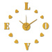 Nástenné nalepovacie hodiny Mauro Ferretti Love, ⌀ 60 cm