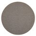 Kusový koberec Astra béžová kruh - 57x57 (průměr) kruh cm Vopi koberce