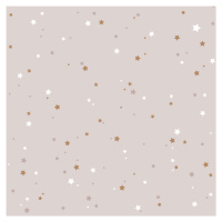 DEKORNIK Simple Stars Minimini Cinnamon Blue - Tapeta