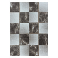 Kusový koberec Ottawa 4201 brown Rozmery koberca: 140x200