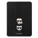 Púzdro Karl Lagerfeld KLFC11OKCK iPad 11" Pro 2021 Book Cover black Saffiano Karl &Choupette (KL