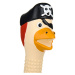 Reedog Duck Pirate, latexová pískacia hračka, 23 cm