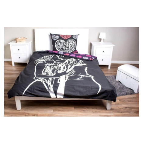 Bavlnená posteľná bielizeň Amore 001 - 160x200 cm FARO