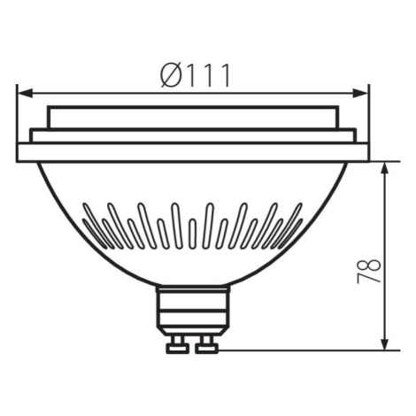 IQ-LED ES-111 12W-NW   Svetelný zdroj LED