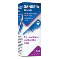 SANORIN Emulzia nosová emulzná instilácia 10 ml