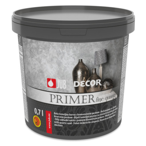 JUB DECOR PRIMER (FINE QUARTZ) - Základný náter s vysokým krytím 0,7 l crystal523e