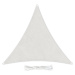 Blumfeldt Trojuholníková slnečná clona, 3 × 3 × 3 m, polyester, priedušná