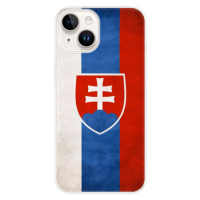 Odolné silikónové puzdro iSaprio - Slovakia Flag - iPhone 15