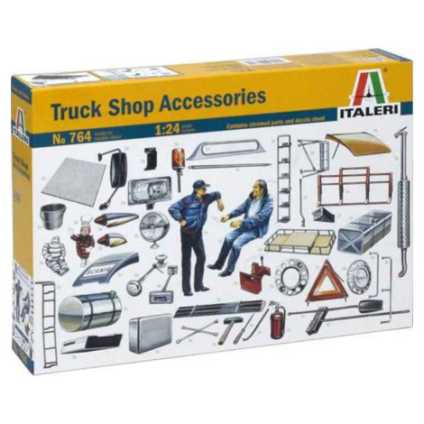 Model Kit doplňky 0764 - TRUCK ACCESSORIES (1:24)