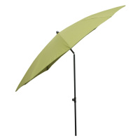 Doppler NASSAU 2,5 m – záhradný slnečník so stredovou tyčou zelený (kód farby 836)