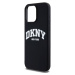 DKNY Liquid Silicone Arch Logo MagSafe Zadný Kryt pre iPhone 14 Pro Black