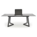 HALMAR Tiziano rozkladací jedálenský stôl sivá / tmavosivá