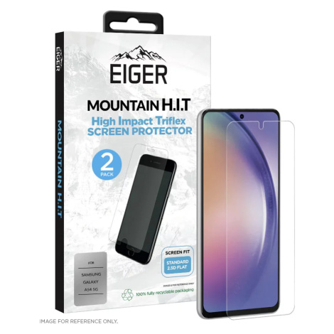 Ochranné sklo Eiger Mountain H.I.T. Screen Protector (2 Pack) for Samsung Galaxy A54 5G In Clear