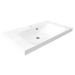 MEREO - Nábytkové umývadlo, 101x46x14 cm, liaty mramor, biele UCM10146