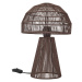 PR Home Porcini stolová lampa výška 37 cm hnedá