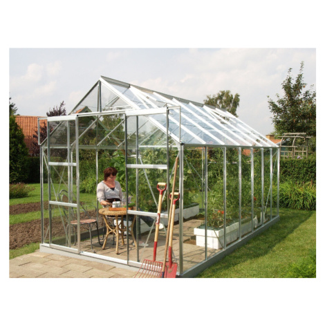 Skleník zo skla VITAVIA URANUS 11500, číre sklo 3 mm, strieborný LG1038 Vitavia Garden