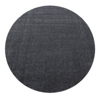 Kusový koberec Ata 7000 grey kruh - 120x120 (průměr) kruh cm Ayyildiz koberce