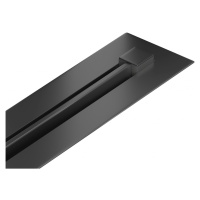 MEXEN - Flat 360° Super Slim podlahový žľab otočný 100, čierny 1751100