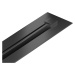 MEXEN - Flat 360° Super Slim podlahový žľab otočný 100, čierny 1751100