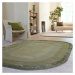 Zelený ručne tkaný koberec s prímesou vlny 200x290 cm Halo – Asiatic Carpets