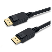 PREMIUMCORD DisplayPort 1.3/1.4 pripojovací kábel M/M, pozlátené konektory, 2 m