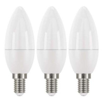 EMOS LED žiarovka Classic sviečka / E14 / 5 W (40 W) / 470 lm / neutrálna biela, 1525731406