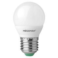 LED žiarovka E27 Miniglobe 5,5 W, teplá biela