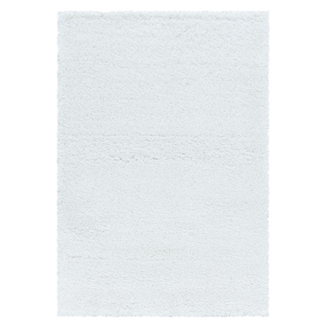 Kusový koberec Fluffy Shaggy 3500 white - 120x170 cm Ayyildiz koberce