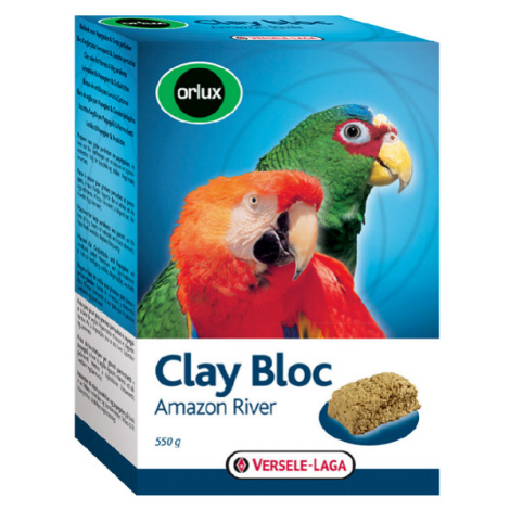 Versele Laga Orlux Clay Bloc Amazon River - pre väčšie papagáje 550g