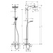 Hansgrohe Crometta E, Showerpipe 240 1jet s vaňovým termostatom, chróm, HAN-27298000