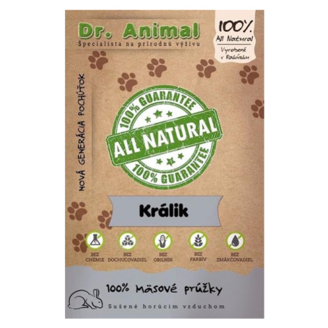 Dr. Animal králik mäs. prúžky 80 g