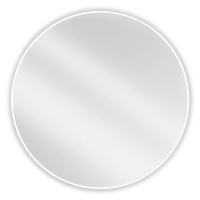 MEXEN - Loft zrkadlo 90 cm, biely rám 9850-090-090-000-20