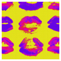 MINDTHEGAP Neon Kiss - tapeta