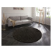 Kusový koberec Norwalk 105105 dark grey - 160x160 (průměr) kruh cm Mint Rugs - Hanse Home koberc