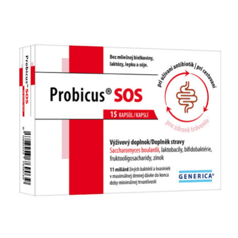 GENERICA Probicus SOS 15 kapsúl