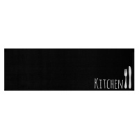 Behúň Cook & Clean 103810 Black White Rozmery koberca: 50x150