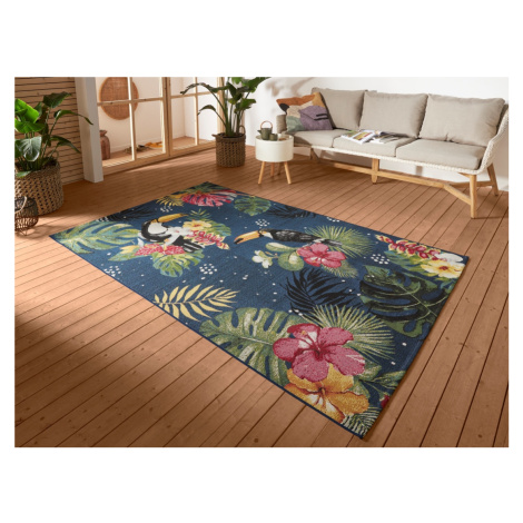 Kusový koberec Flair 105609 Tropical Dream Blue Multicolored – na ven i na doma - 200x285 cm Han Hanse Home