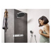 Hansgrohe RainSelect, batéria pod omietku na 4 spotrebiče, chrómová, HAN-15382000