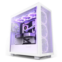 NZXT case H7 Flow edition / ATX / 2x 120 mm fan / USB-C / 2x USB / tempered glass / mesh panel /