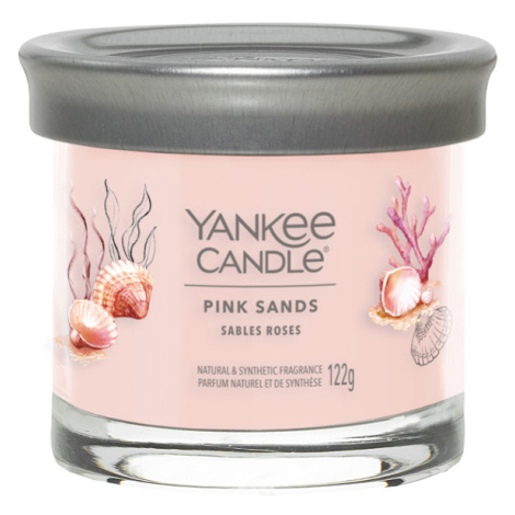 YANKEE CANDLE Signature Tumbler malý Pink Sands 121 g