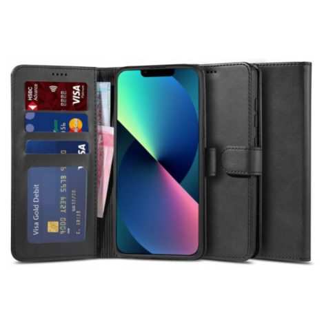 Diárové puzdro na Apple iPhone 13 Pro Tech-protect Wallet 2 čierne