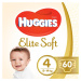 HUGGIES® Elite Soft Plienky jednorázové 4 (8-14 kg) 60 ks